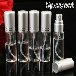 Flessen 5 stks 10 ml heldere spuitfles kleine lege glasverstuiver parfum flessen mini vloeibare tonische olie cosmetische container
