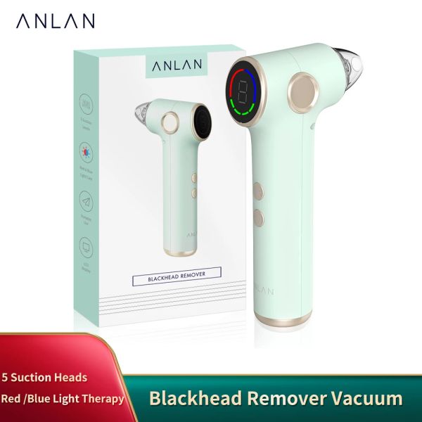 Bouteilles Anlan Rethebover Remover Vacuum Lightothe Thérapie Soins de la peau Cleaner Nettoyer Pores Deep Nettoyer Pimple Rycouls Outil de nettoyage pour le visage Outils