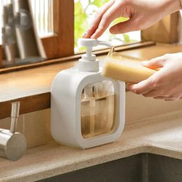 Bouteilles de salle de bain Pompe de savon Dispensateur Portable Plastic Press Bottle For Soap Shower Lotion Hand Dassizer Sous-Bottling Bottle