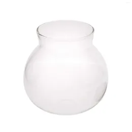 Garrafas exibem vidro cúpula vaso sino jar para casamento micro paisagem decoração decorativa fi