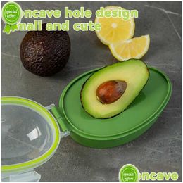 Flessen Potten Keuken Voedsel Opbergdoos Avocado Ruimtebesparende Container Groente Organizer Herbruikbare Plastic Fruitcontainers Scherper Dhtsz