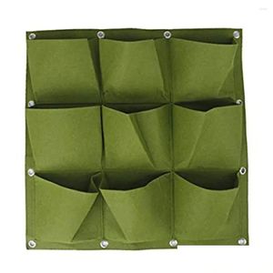 Flessen potten verticale planter mti zakken muurplant groeiende tas indoor buiten kruiden hangende pot drop levering huizen tuin decor een dh0pu