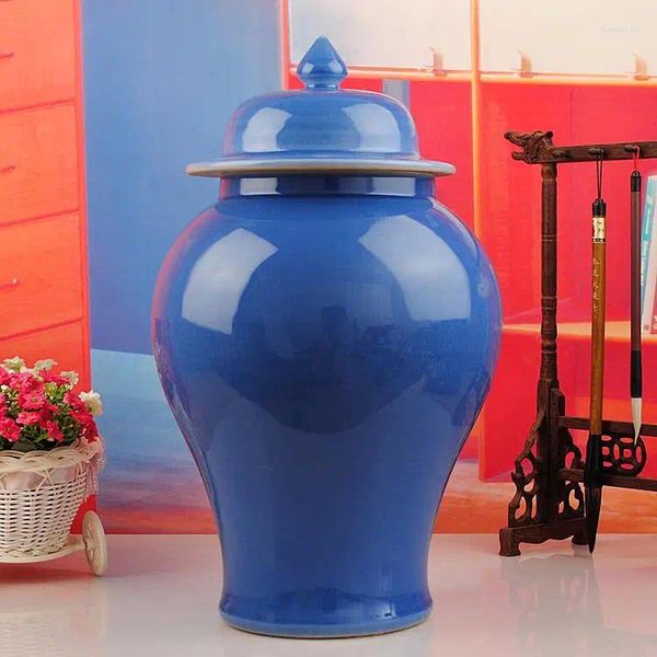 Bouteilles Jingdezhen Céramique Antique Porcelaine Temple Pot En Gros Vase Personnalisé Gingembre