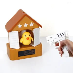 Flessen met een lijst van creatief koekoekklokkanaal alarm mini mode vreemde vogelhuis