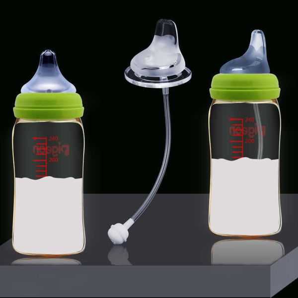 Botellas # Antideslizante de silicona de cuello ancho para Philip Avent Baby biberón productos de cuidado infantil G220612