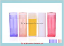 Bouteilles Emballage Office School Business Industrial100pcslot 5ml DIY VIDE RELUSTICK BOTTER GLOSS BALM CONTERNEUR DE TUBM AVEC CAP2238392