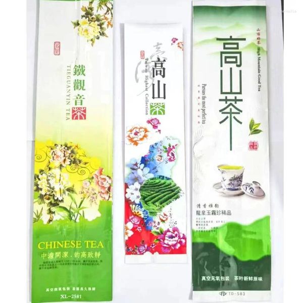 Botellas premium 250 g de té chino bolsas de plástico de vacío ansi tikuanyin compresión de leche sin bolsa de embalaje