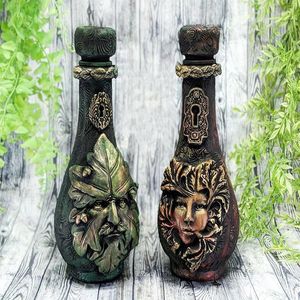 Flessen Heks Fles Hemelse Maan Potion Jar Gotische Hekserij Sculptuur Vintage Decoratieve Hars Ornamenten Verjaardagscadeaus