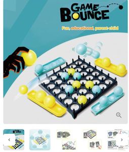 Bouncing Ball Table Games 1 Set Nouveauté Décompression Jouet Education Bounce Off Game Activer Balles pour Kid Family And Party Desktop