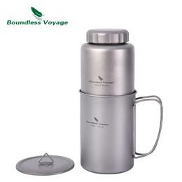 Boundless Voyage Bottle Buiten Water Bottle camping kantine voor thee koffiecycling drinkware sportfles 1050 ml 240422