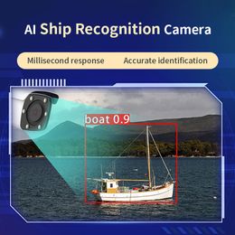 Sistema de alerta de seguridad de plataforma de servicio integral con cámara de identificación de barcos con tecnología Bova AI