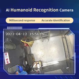 Cámara de identificación de personal del elevador de carga con sistema ojo de pez de identificación de números con tecnología Bova