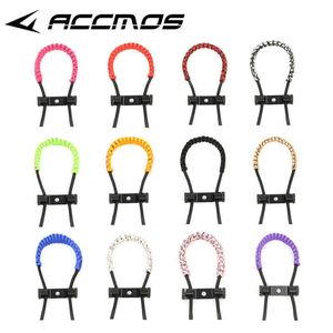 Arc Flèche 12 Couleur Top Qualité Tir À L'arc Arc À Poulies Réglable Tressé Parachute Cordon Arc Poignet Sling Arc Sling StrapHKD230626