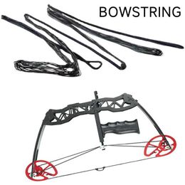 Bow Arrow Poulie composée arc Bowstring tir en plein air remplacement Bowstring tir arc classique longue Bowstring tir vol rapide YQ240301