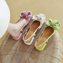 Arc baotou femmes sandales chaussures sweet carrée