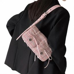 Bow Sac à armonnage frappé pour les sacs d'épaule pour femmes Pu Leather Fi Designer Menger Bags Mesono Sac à main D33F #