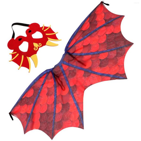 Noeuds papillon 1 ensemble Halloween Cosplay Costume robe de soirée pour enfants accessoire de Cape décoratif