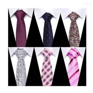 Bow Ties 160 Colors Factory Sale Fashion Silk Tie Man Dot Wedding Accessories Blue Fit Workplace Men Nestie Gravatas