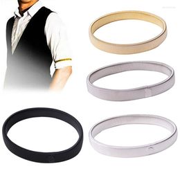 Boogbladen 1 stks elastische armband shirt mouw houder vrouwen mannen mode verstelbare arm manchetten banden voor feest trouwkleding accessoires
