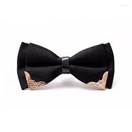 Pajaritas 2023, marca de moda, corbata para hombre, alta calidad, novio, boda, aniversario, mariposa con caja de regalo