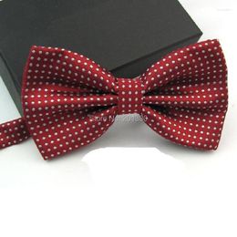 Bow Ties 2023 Dot Tie Heren Butterfly Gift Box Packing voor verjaardag bruiloft