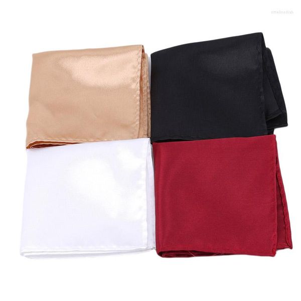 Pajaritas 2023 Estilo de alta calidad para hombres Trajes lisos lisos Bolsillo Cuadrado Fiesta de boda Pañuelo Accesorios de corbata Zakdoek