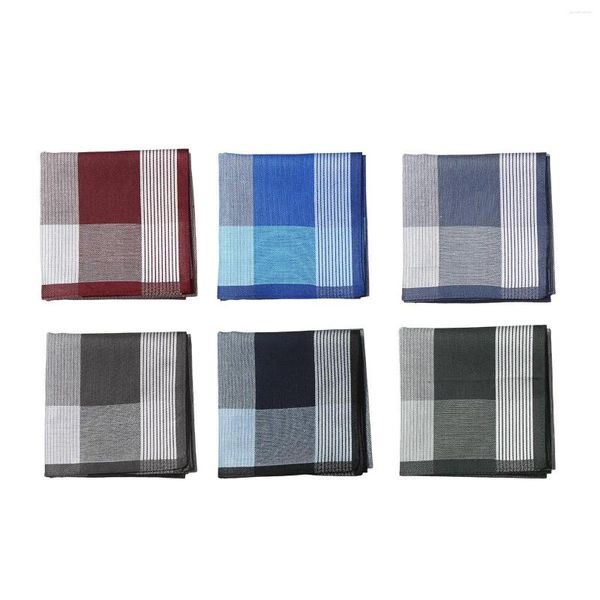 Pañuelos de arco 6x Paño Hanky The Sweat Towels Bandanas Pocket Square Hankies para traje Fiesta Hombres Cumpleaños Novios