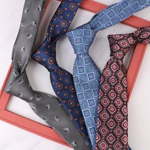 Pajaritas 7 cm de ancho Brang Hombres Vintage Plaid Moda Cuello para hombre Retro Dot Azul Rojo Camisas de boda Corabatas Corabatas Slim TieBow BowBow Fier