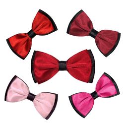 Bow Ties 8/3/1pcs Red Men Fashion Butterfly Party Wedding Tie voor volwassen Bowknot Groothandel accessoires Bowtiebowbow