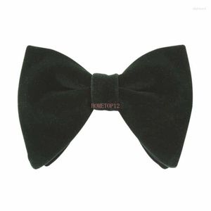 Nœuds papillon Bowtie Velvet Mens réglable Party Fantaisie Accessoires Cravate Cadeau Mariage Robe adulte pré-nouée Mode 70