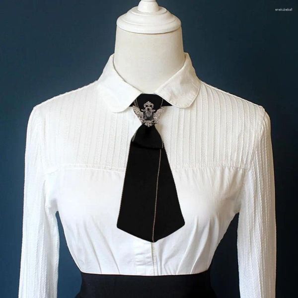 Bow Ties Boys Uniforme Necktie Ruban Riminement Collier Tie Tie à bijoux ajusté Chaîne École Girl Girl