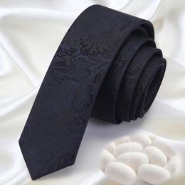Pajaritas de marca Luxery, corbata de seda para hombre, cuello Formal a la moda para hombre, camisa de vestir de trabajo de negocios, corbatas Jacquard de alta calidad