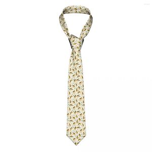 Bow Ties Casual Arrowhead Pheads Skinny Leopards and Tropical Feuilles Tie à cravate mince pour hommes Accessoires Simplicité Fête Forme