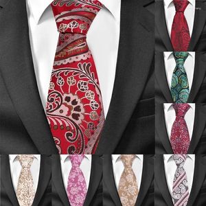 Bow Ties décontractés Jacquard Jacquard Classic Classic For Men Suits Mens Business Neck Tie Cravats 8 cm Largeur Nectes de mariée