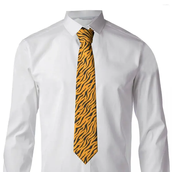 Cravates d'arc classiques Tiger Stripe Tie Camouflage Business Cou élégant pour hommes Custom DIY Collier Cravate Noël Idée cadeau
