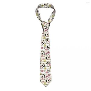 Noeuds Papillon Vache Cravates Hommes Soie Polyester 8 Cm Étroit Animal Cravate Pour Usage Quotidien Cravate Affaires