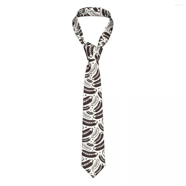 Pajaritas Perro lindo Corbata de hombre Poliéster delgado 8 cm Cuello estrecho para uso diario Corbata de negocios
