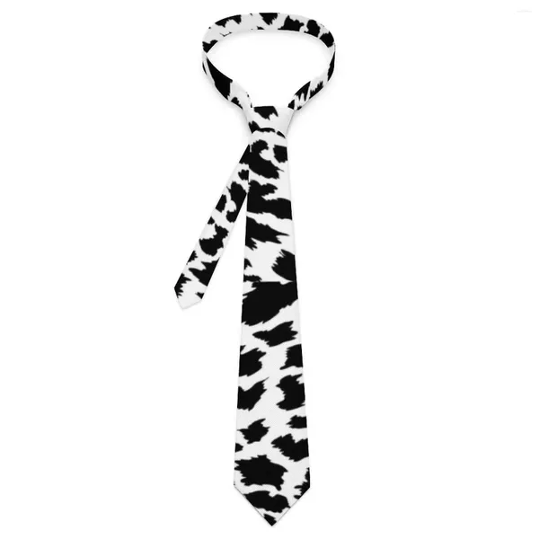 Nœuds papillons Dalmatien Dog Cravate Animal Imprimer Graphique Cou Kawaii Collier drôle pour hommes Loisirs Cravate Accessoires