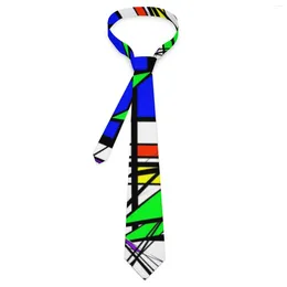 Cravates d'arc de Stijl Cravate d'impression colorée géométrique classique cou élégant pour homme d'affaires qualité collier conception cravate accessoires