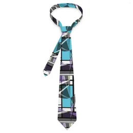 Bow Ties de Stijl Tie Géométrique Imprimer Business Neck Kawaii Funny For Male Printed Collar Colding Gift