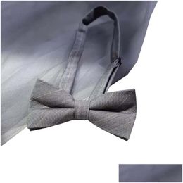Bow Ties Essign mix couleurs classiques hommes cravates à carreaux à carreaux à carreaux pour mâles de crèche mâle livraison de mode accessoires dhylh