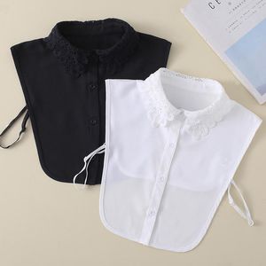 Boogbindingen nepkraag voor vrouwen half shirt afneembaar pak vest nekkleding vrouwelijk verwijderbare blouse valse trui jurk decor