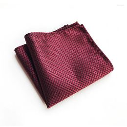 Strikjes Mode 25x25 cm Zijde Polyester Pocket Handdoek Retro Zakdoek Sjaals Vintage Zakdoeken heren Vierkante Zakdoeken