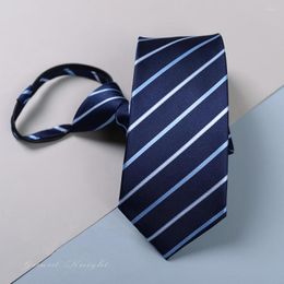 BOEK TIES mode 8 cm gestreepte ritssluiting voor mannen van hoge kwaliteit formele zakelijke stropdas bruiloft casual gravata heren geschenk met doos