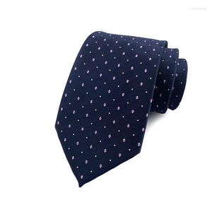 Cravates d'arc Mode 8cm Hommes Cravate Soie Pour Bleu Marine Plaid Floral À Motifs Ascot Cravat De Mariage Épais Longue YUV13