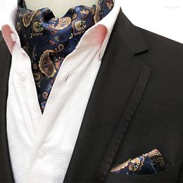 Bow Ties Fashion Men Vintage Polka Dot Wedding Formele Cravat Ascot Self British Style Gentleman Polyester Silk Neck Tie Suit