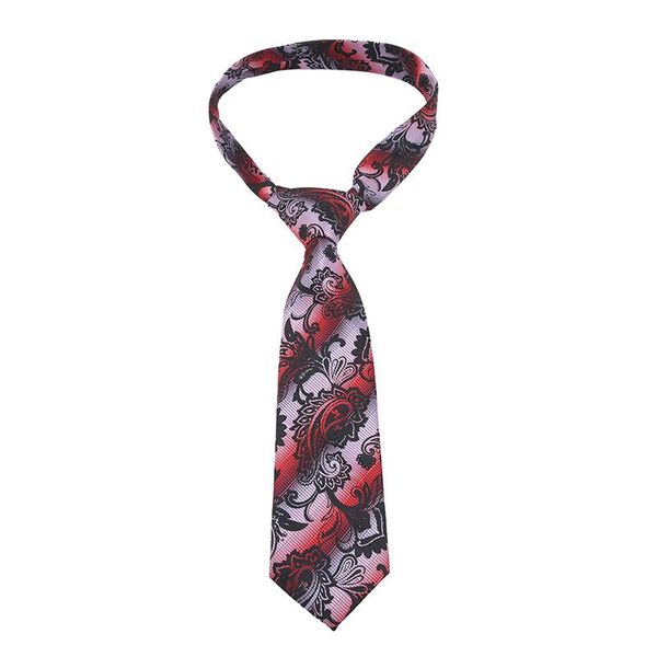 Pajaritas Corbatas de moda Corbatas clásicas Raya para hombre Rojo Verde Boda Jacquard Tejido 100% Seda Hombres Sólido Corbata Estampado Cuello