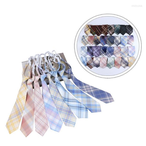 Bow Ties Fashion Plaid élastique élastique école école cravate de mariage enfant Étudiant Gravata pour garçons Girls Bow Emel22