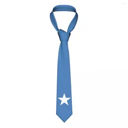 Pajaritas Bandera de Somalia Hombres Mujeres Corbatas Seda Poliéster 8 cm de ancho Cuello de regalo somalí para accesorios Cravat Fiesta de boda