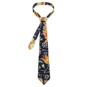 Cravates d'arc Floral Art Imprimer Cravate Vintage Artistique Classique Casual Cou Pour Hommes Femmes Collier De Mariage Graphique Cravate Accessoires